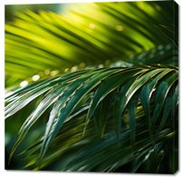 Obraz 100x100cm Zielona Kondensacja