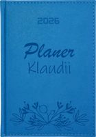 Stylowy kalendarz planer twoje imię książkowy A5 2026 z grawerem tygodniowy