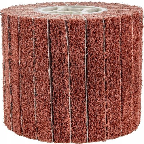 Szczotka do satyniarki szlifierki 120X100mm ściernica walcowa włóknina P120 na Arena.pl