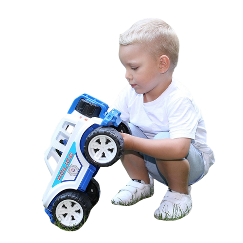 Pojazd Terenowy Policja Radiowóz Z Dużymi Kołami Technok  4630 na Arena.pl