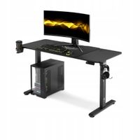 Biurko z regulacją wysokości Diablo Chairs X-TENSIO 1400 czarny