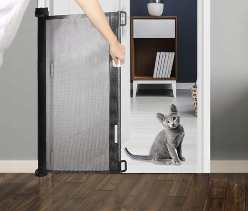 Barierka Zabezpieczająca Bramka Ochronna na Schody do Drzwi Roleta do na Arena.pl