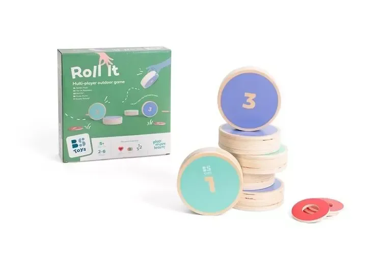 Turlaj krążki drewniane zdjęcie 1