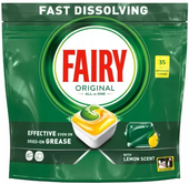 Kapsułki do zmywarki FAIRY All in One Lemon 35 szt.