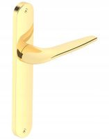 KLAMKA DRZWIOWA JULIA BEZ PRZEBICIA ZŁOTA