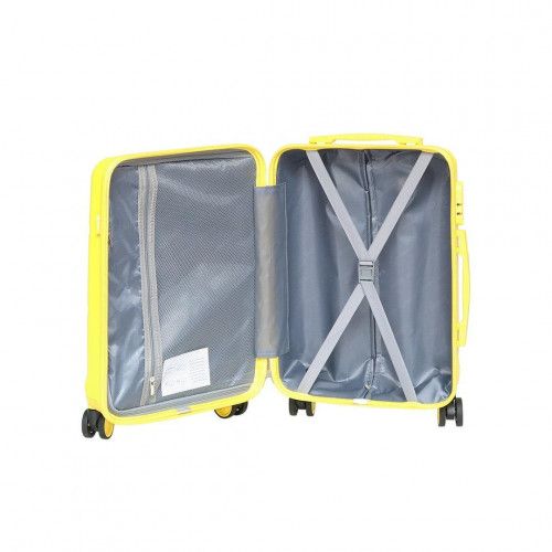 ZESTAW WALIZEK BARUT ABS ZÓŁTY 4 KÓŁKA 360 STOPNI na Arena.pl