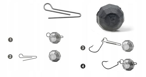 Czeburaszka Fanatik główka Jig Faset 20 g - 5 szt na Arena.pl