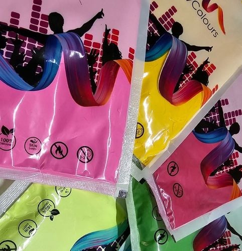 Kolorowy proszek Holi Puder Festiwal ZESTAW 100 szt. na Arena.pl