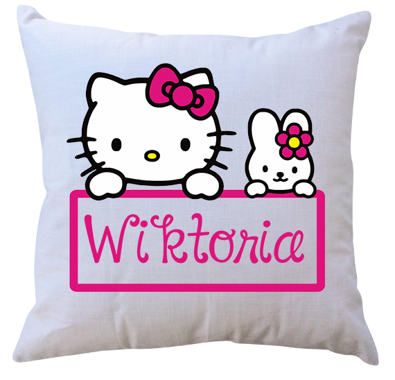 Poduszka Hello Kitty z imieniem zdjęcie 5
