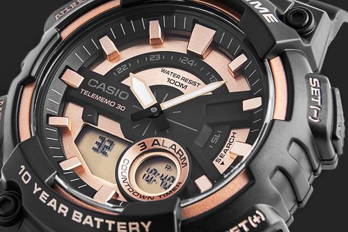 zegarek męski casio gerton aeq-110w-1a3vdf + box na Arena.pl