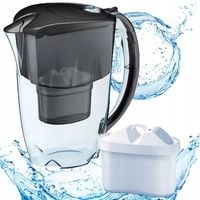 DZBANEK FILTRUJĄCY AQUAPHOR CZARNY JASPER 2,8 l + wkład Maxfor + FILTR