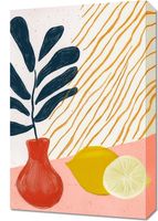 Obraz 40x60cm Wazon Minimalistyczny , Wnętrza Styl Skandynawski, Boho