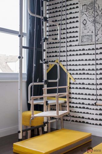 Drabinka gimnastyczna Pegas 2 Romana czarna na Arena.pl