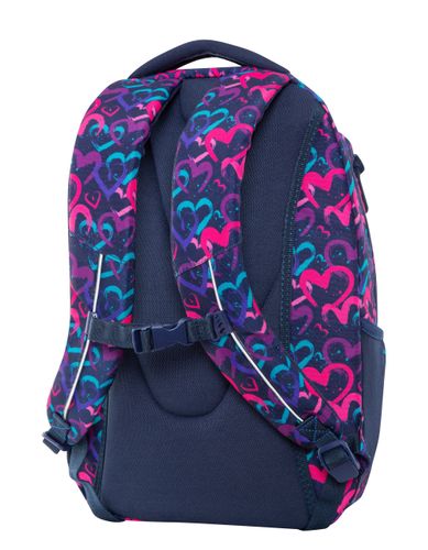 Coolpack-VANCE-Plecak-DRAWING HEARTS BLUE na Arena.pl