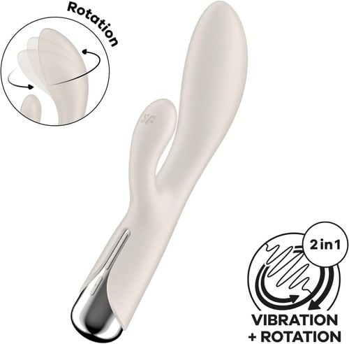 wibrator króliczek spinning rabbit 1 beige satisfyer na Arena.pl