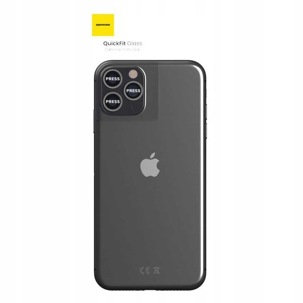 Spacecase Quickfit Camera Iphone 11 Pro/11 Pro Max/12 Pro Black zdjęcie 5