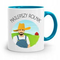 Dla Rolnika Kubek Na Prezent Najlepszy Rolnik Z Nadrukiem Ze Zdjęciem