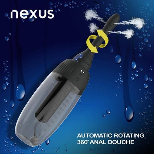 automatic rotating 360° anal douche black nexus na Arena.pl