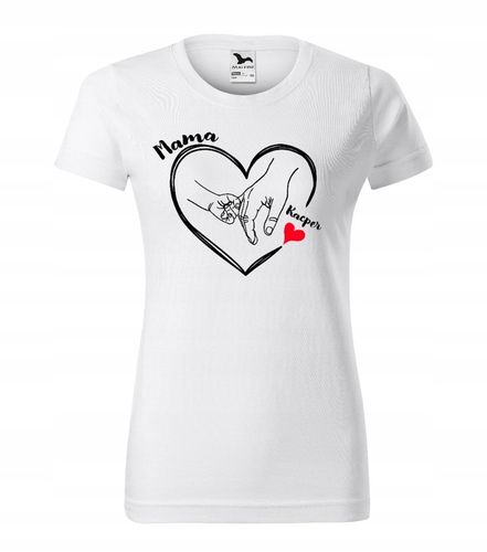 KOSZULKA DZIEŃ MAMY PREZENT DZIEŃ MATKI PERSONALIZOWANY Z IMIONAMI DZIECI M na Arena.pl