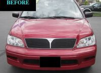 2002-2003 MITSUBISHI LANCER- LIstwy chrom grill chromowan