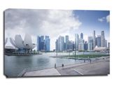Singapur, Miasto - obraz na płótnie 60x40 cm