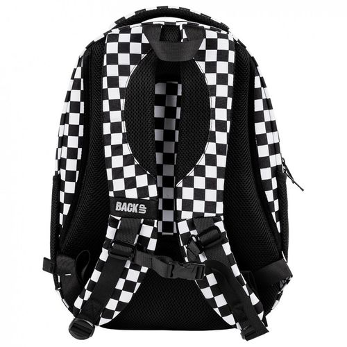 ZESTAW 3 el. Plecak szkolny młodzieżowy BackUP 26 L kratka, SZACHOWNICA na Arena.pl