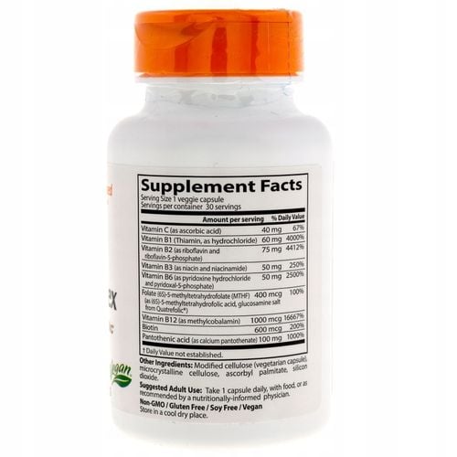 Doctor's Best Fully Active B Complex 30kap Oryginalne na Arena.pl