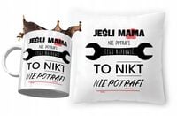 Zestaw Dla Mamy Poduszka + Kubek Prezent Z Nadrukiem Ze Zdjęciem