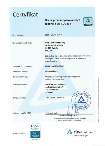 Kolano przegubowe dla Ø42,4 x 2,0 mm, model 0302, stal nierdzewna AISI na Arena.pl