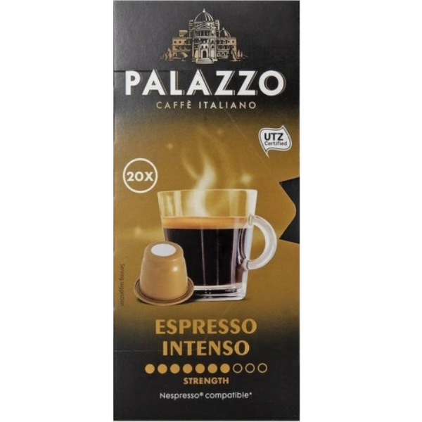 Kawa w kapsułkach Palazzo Espresso Intenso 20 kapsułek zdjęcie 1