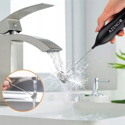 ELEKTRYCZNY SPIENIACZ DO MLEKA RĘCZNY 4W1 MINI UBIJACZKA DO MLEKA KAWY na Arena.pl