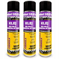 Zestaw 3x SPRAY Klej do folii paroizolacyjnej i membran 500+100ml EKSTRA