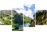 OBRAZ GÓRSKIE JEZIORO TATRY