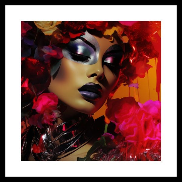 Plakat 40x40cm Kwiecista Diva zdjęcie 3