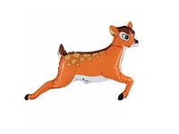 Balon foliowy, „Sarna”, 70 cm x 100 cm [balon na hel]