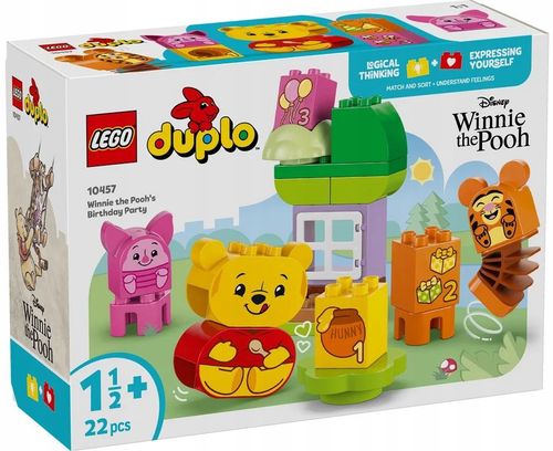 10457 - lego duplo - przyjęcie urodzinowe kubusia puchatka na Arena.pl