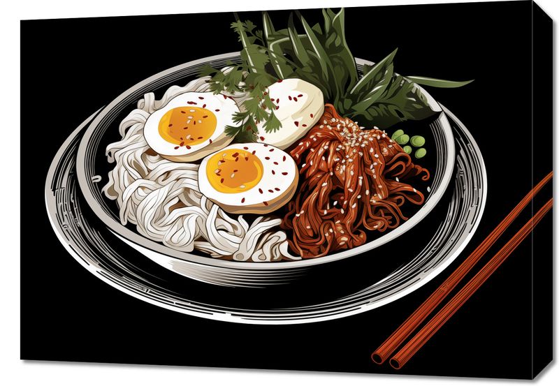 Obraz 70x50cm Ramen w Sztuce zdjęcie 1