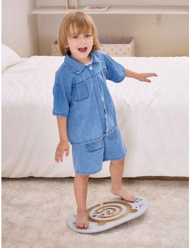 ZABAWKA BALANSUJĄCY DYSK GRA ZRĘCZNOŚCIOWA DESKA RÓWNOWAGI PolarB na Arena.pl