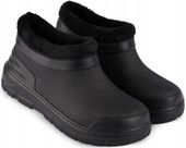 KALOSZE MĘSKIE OCIEPLANE niskie piankowe zimowe lekkie chodaki EVA 43