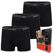 Bokserki męskie 3 PARY bawełniane sportowe PIERRE CARDIN BOXER - L