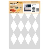 Szablon do stylizacji i dekoracji mebli Chalk-it 708 DIAMONDS