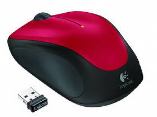Mysz Logitech Wireless Mouse M235 (910-002496) Czerwona na Arena.pl