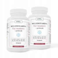 MULTIWITAMINA for Women ADEK,B,C dla kobiet 2x120