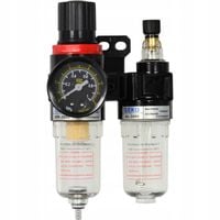 Reduktor z filtrem powietrza odwadniacz 1/4" GEKO G01176