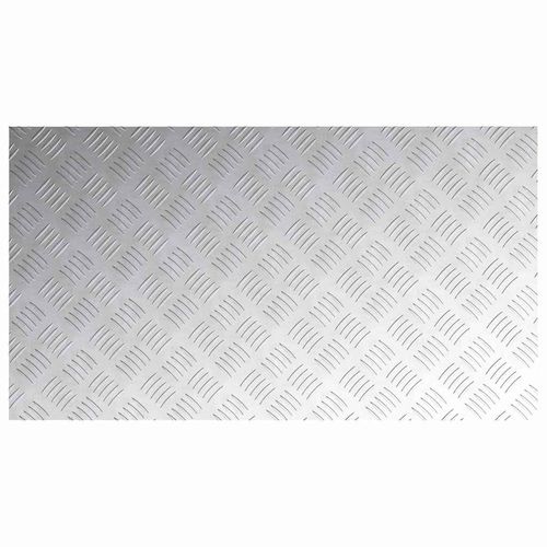 Płytki w Szachownicę 2 pcs Srebrny 90 x 50 cm Aluminium na Arena.pl