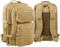 PLECAK WOJSKOWY TAKTYCZNY DOMINATOR WARRIOR LASER CUT MILITARNY 36L Tan
