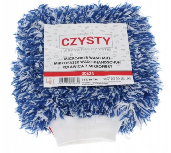 Rękawica do mycia samochodu niecieska CZYSTY zdjęcie 1