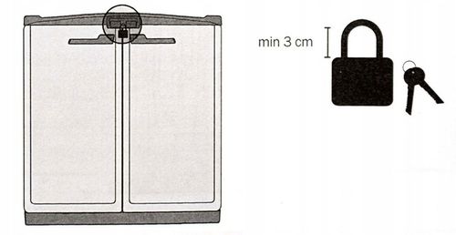Kosz na Śmieci 3x120L Szafka do segregacji Moby Recycling System na Arena.pl