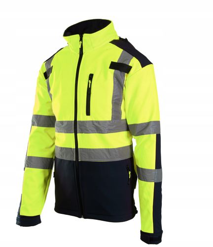 Kurtka Softshell odblaskowa żółta BF005 Brixton Flash r.L na Arena.pl