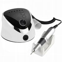 PROFESJONALNA FREZARKA DO PAZNOKCI PEDICURE MANICURE ŻELE MOC 68W + FREZY